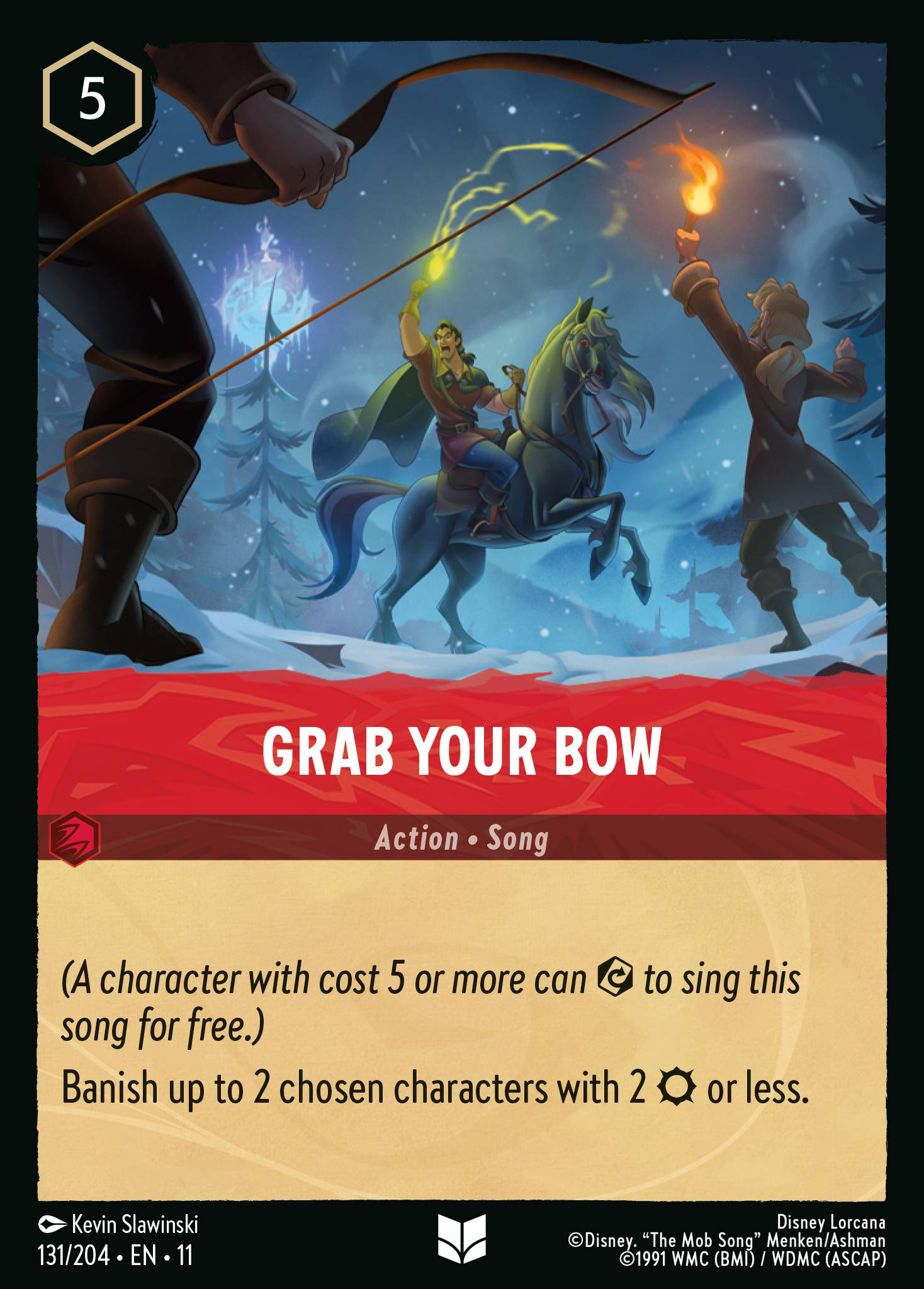 Grab Your Bow (131/204 - Winterspell) Uncommon