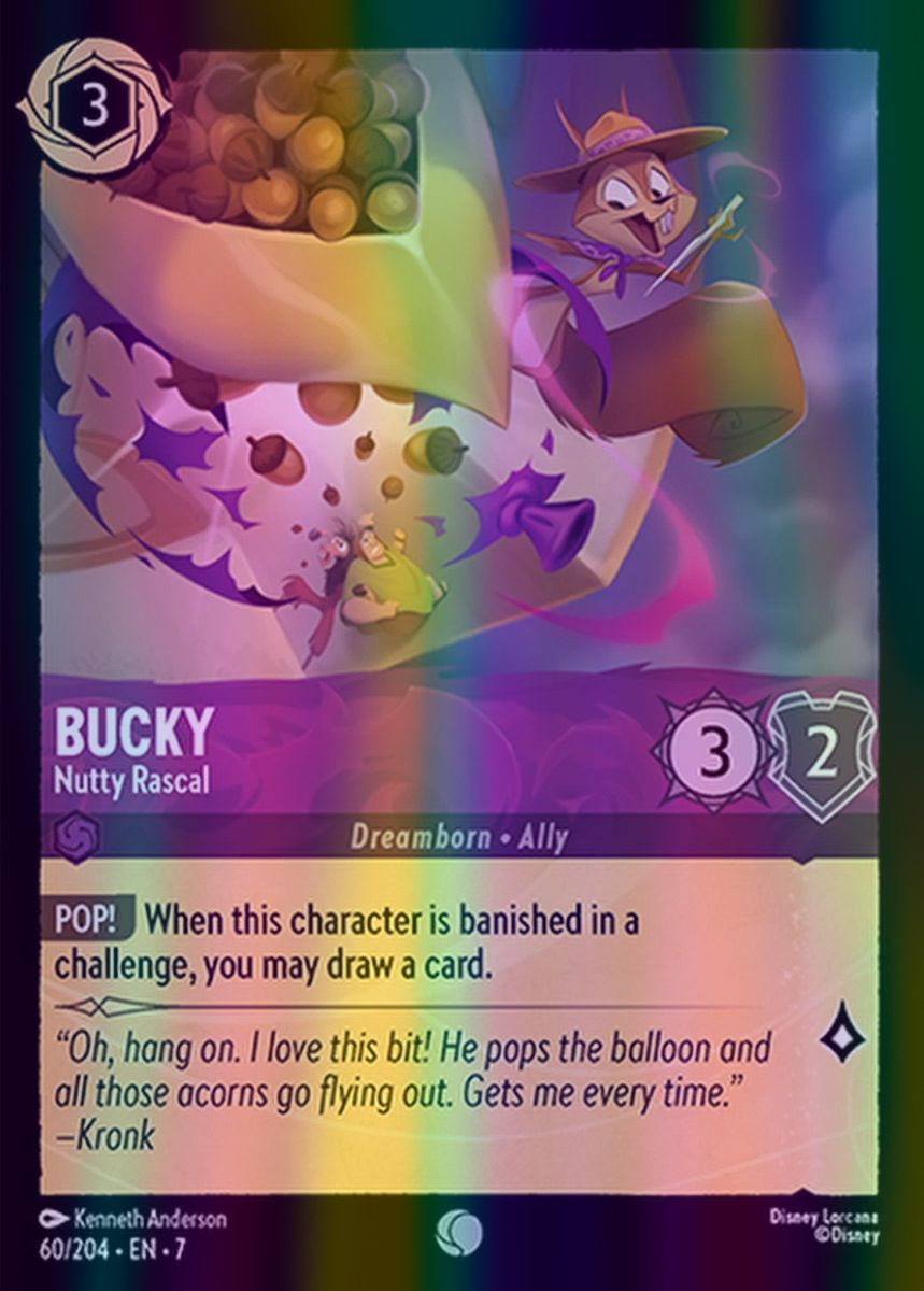 Bucky - Nutty Rascal (Archazia's Island - 060/204) Common