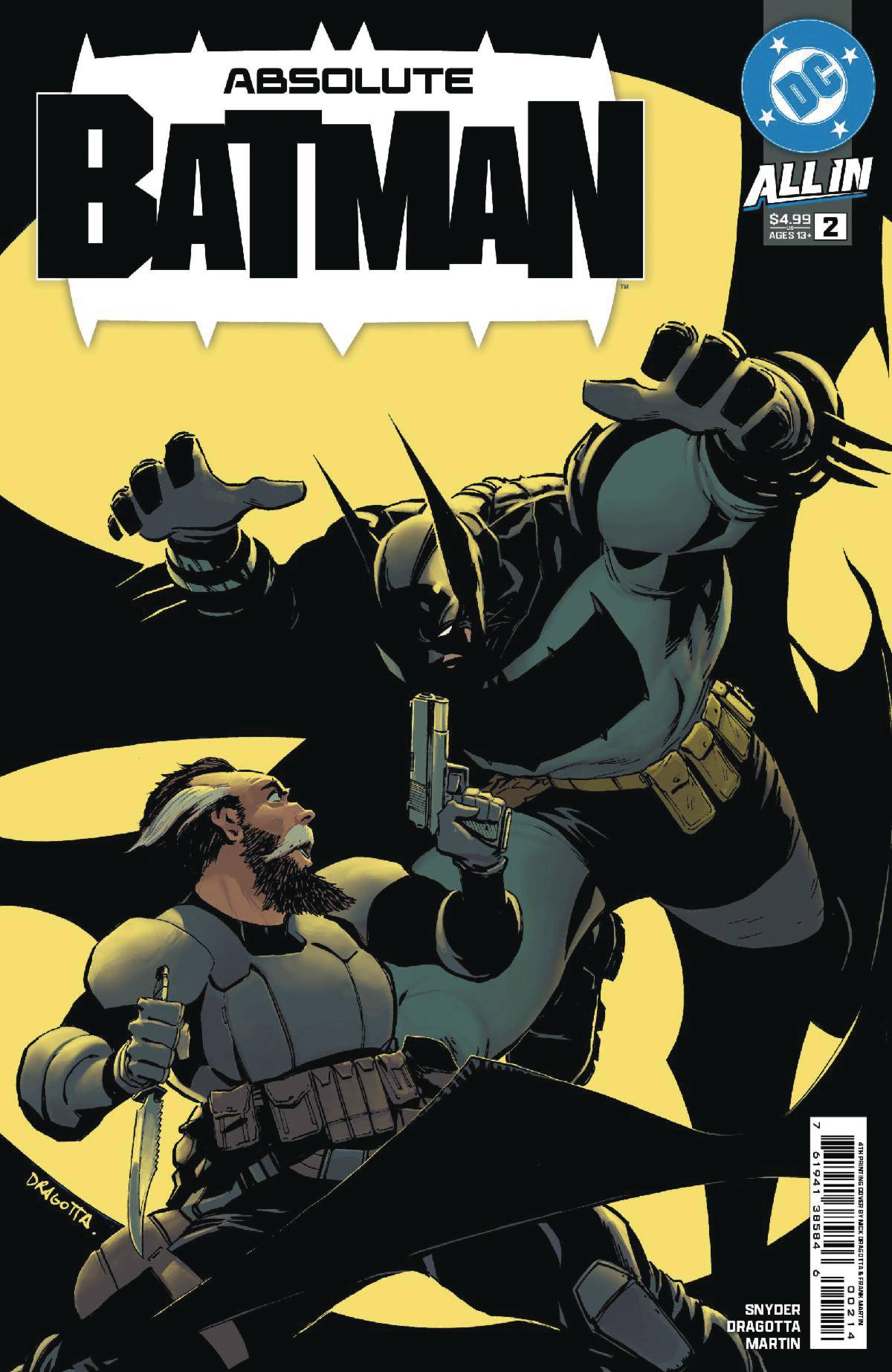 ABSOLUTE BATMAN #2 Fourth Printing Cvr A Nick Dragotta
