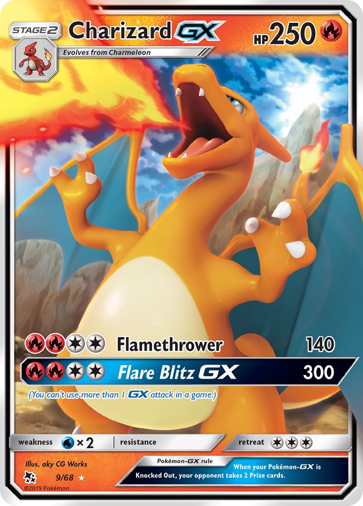 Charizard GX - 09/68 (HIF) Ultra Rare - Near Mint Holofoil