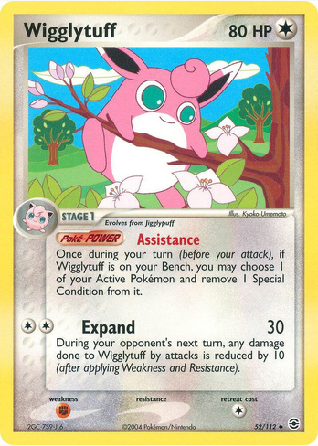 Wigglytuff - 52/112 (RG) Uncommon - Near Mint Normal