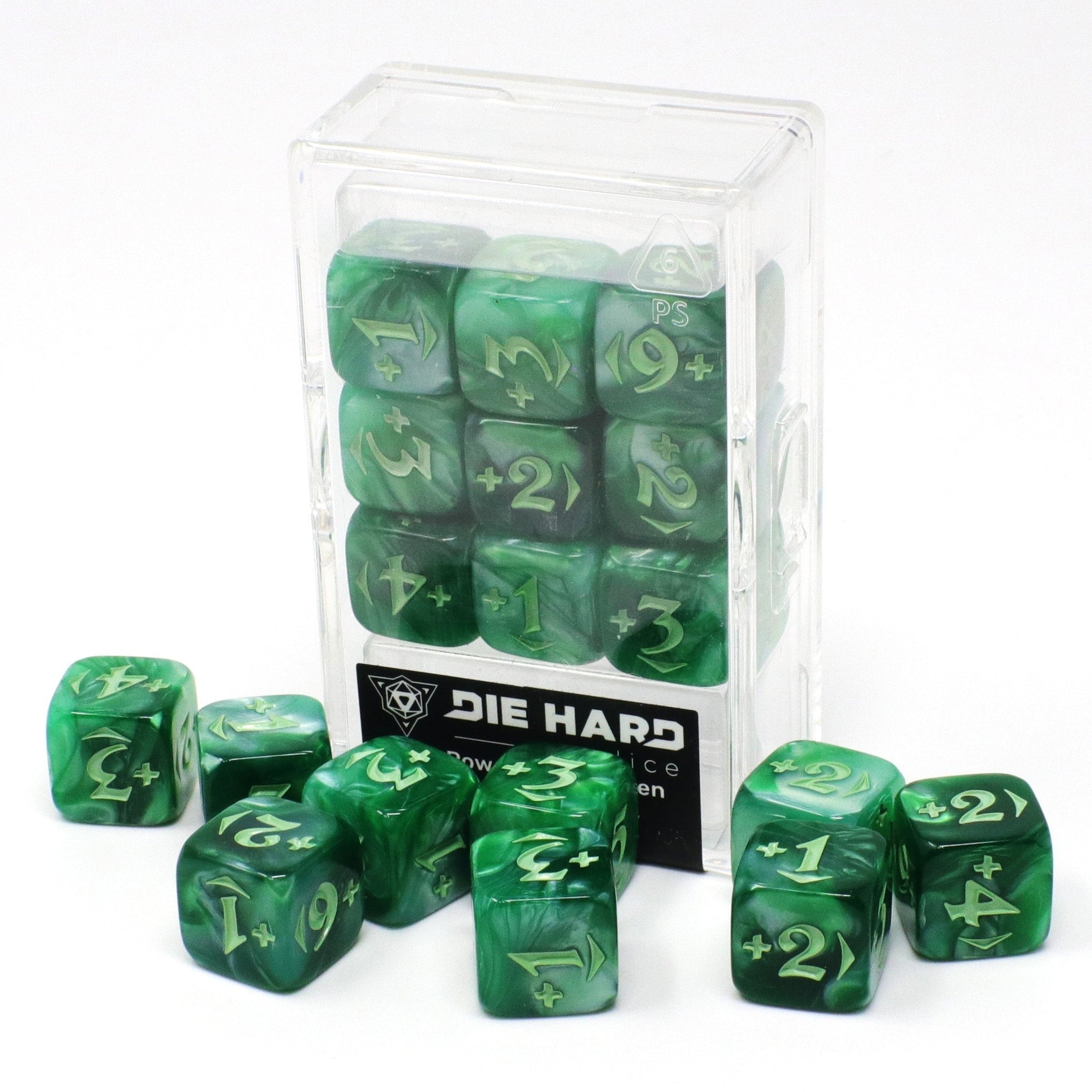 DHD: Spindown Counters - Plus Power Pack: Green