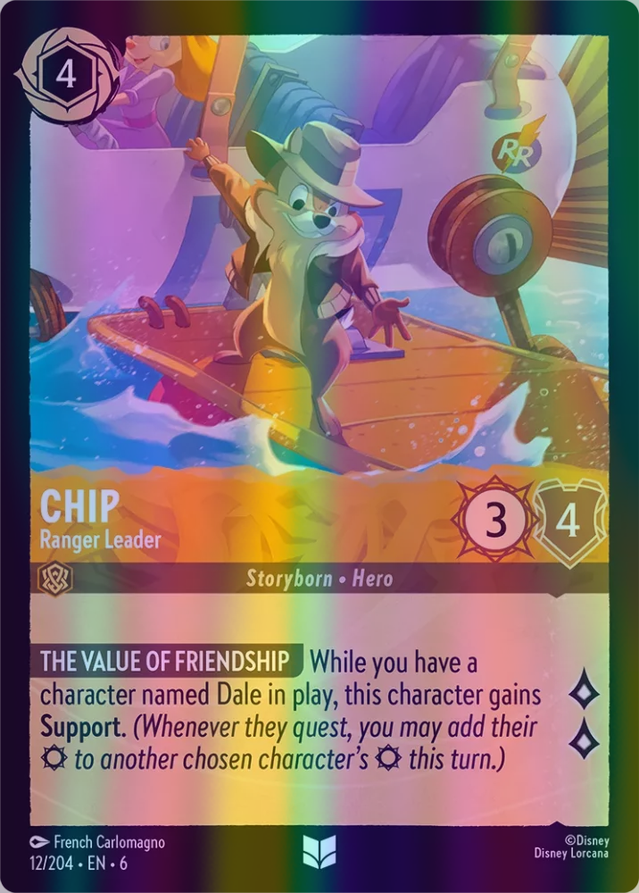 Chip - Ranger Leader (Azurite Sea 012/204) Uncommon - Near Mint Cold Foil