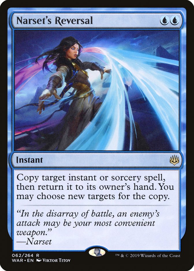 Narset's Reversal (WAR-R) Lightly Played
