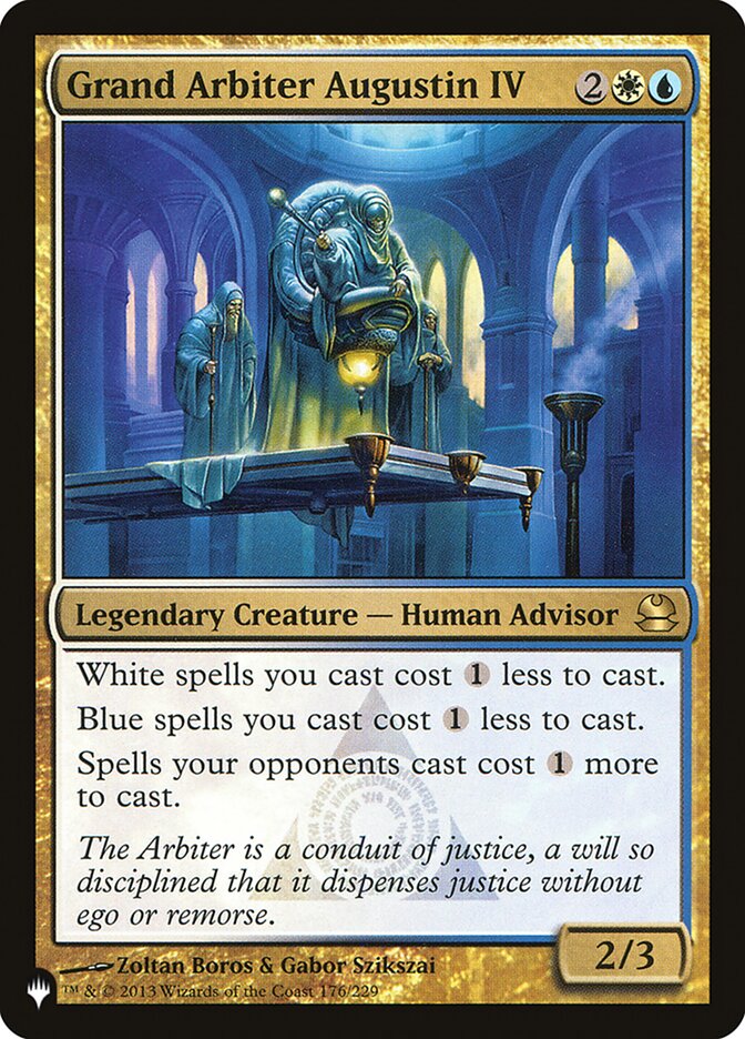Grand Arbiter Augustin IV (MMA-R-LIST) Light Play