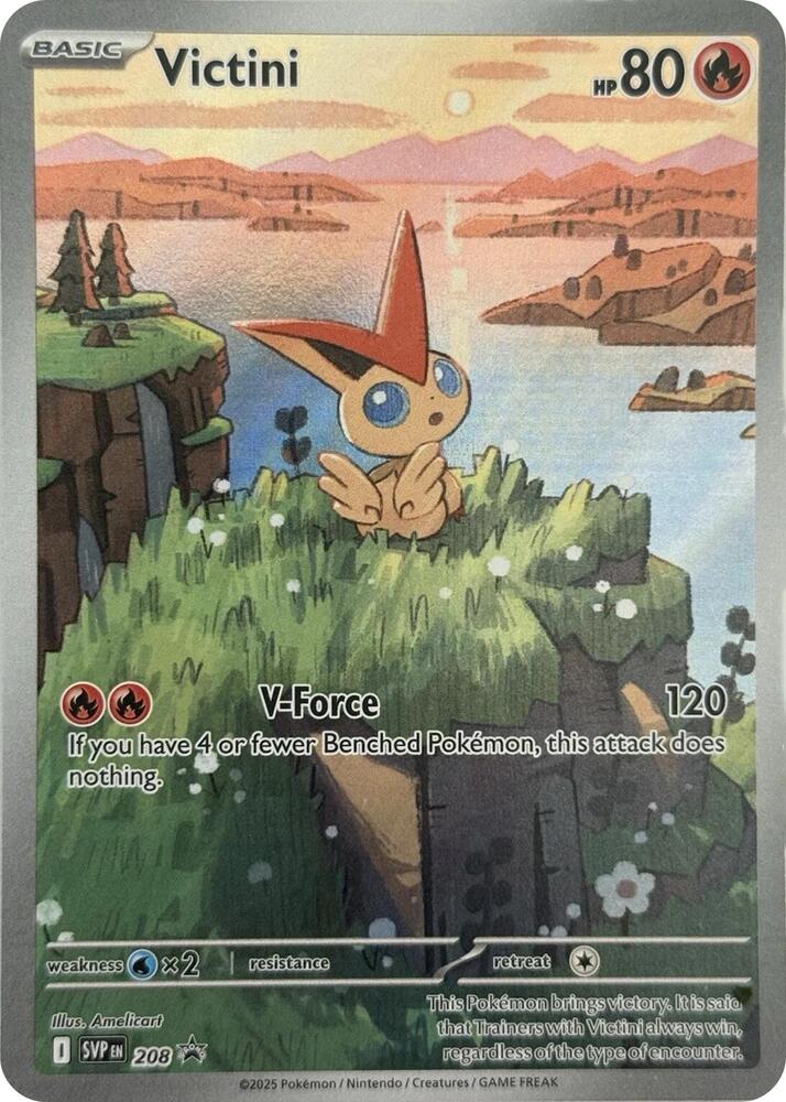 Victini - 208 (SVP) Promo - Near Mint Holofoil