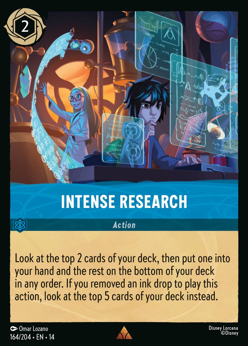 Intense Research (164/204 - Hyperia City) Rare