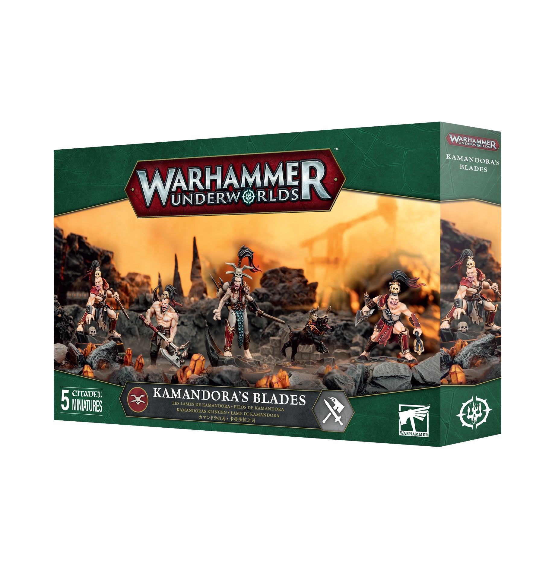 Warhammer Underworlds: S11 Embergard - Warband: Kamandora's Blades (Blades of Khorne)