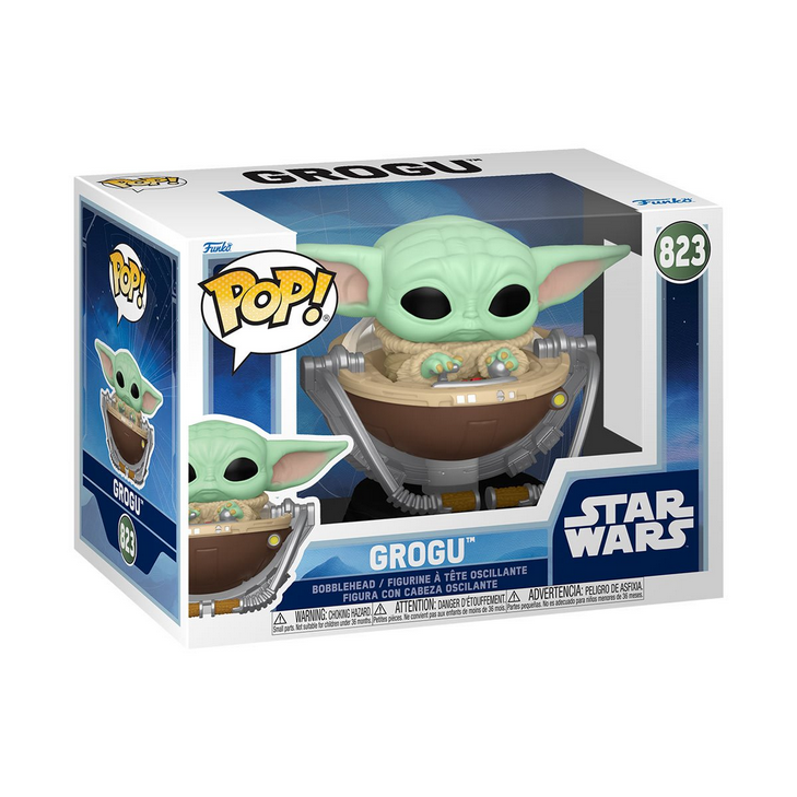POP Figure: Star Wars The Mandalorian and Grogu #0823 - Grogu in Pram