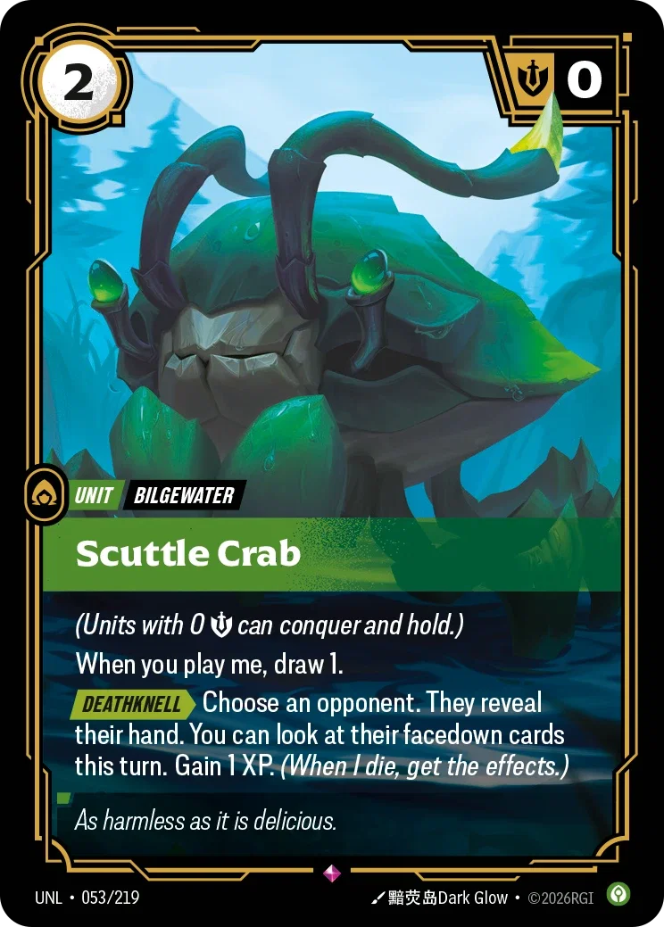 Scuttle Crab - 053/219 (UNL) Rare