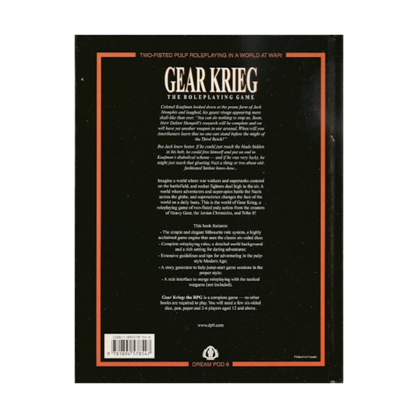 Gear Krieg: RPG: Core Book (USED)