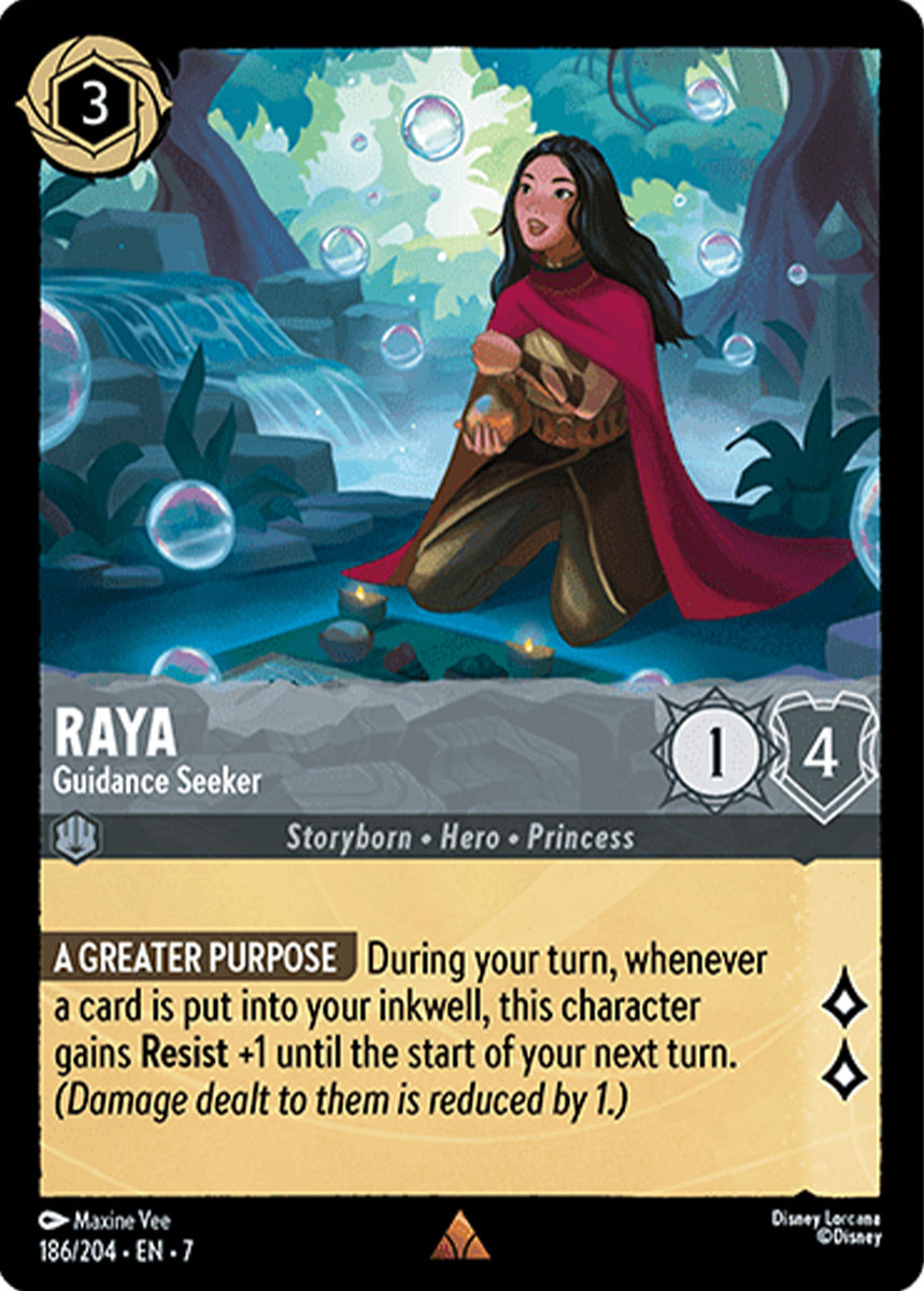 Raya - Guidance Seeker (Archazia's Island - 186/204) Rare