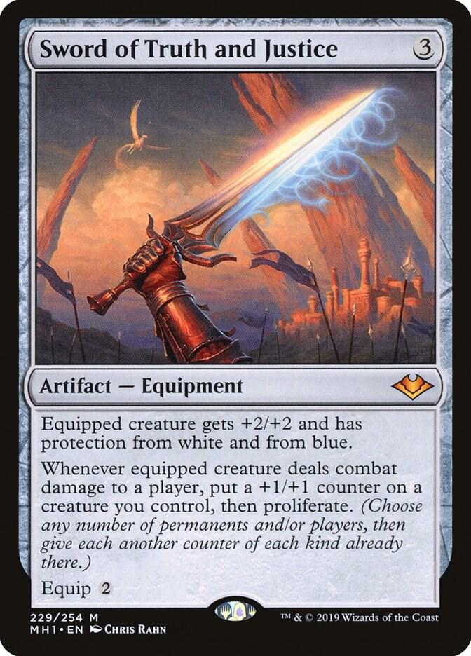 Sword of Truth and Justice (MH1-M) Light Play