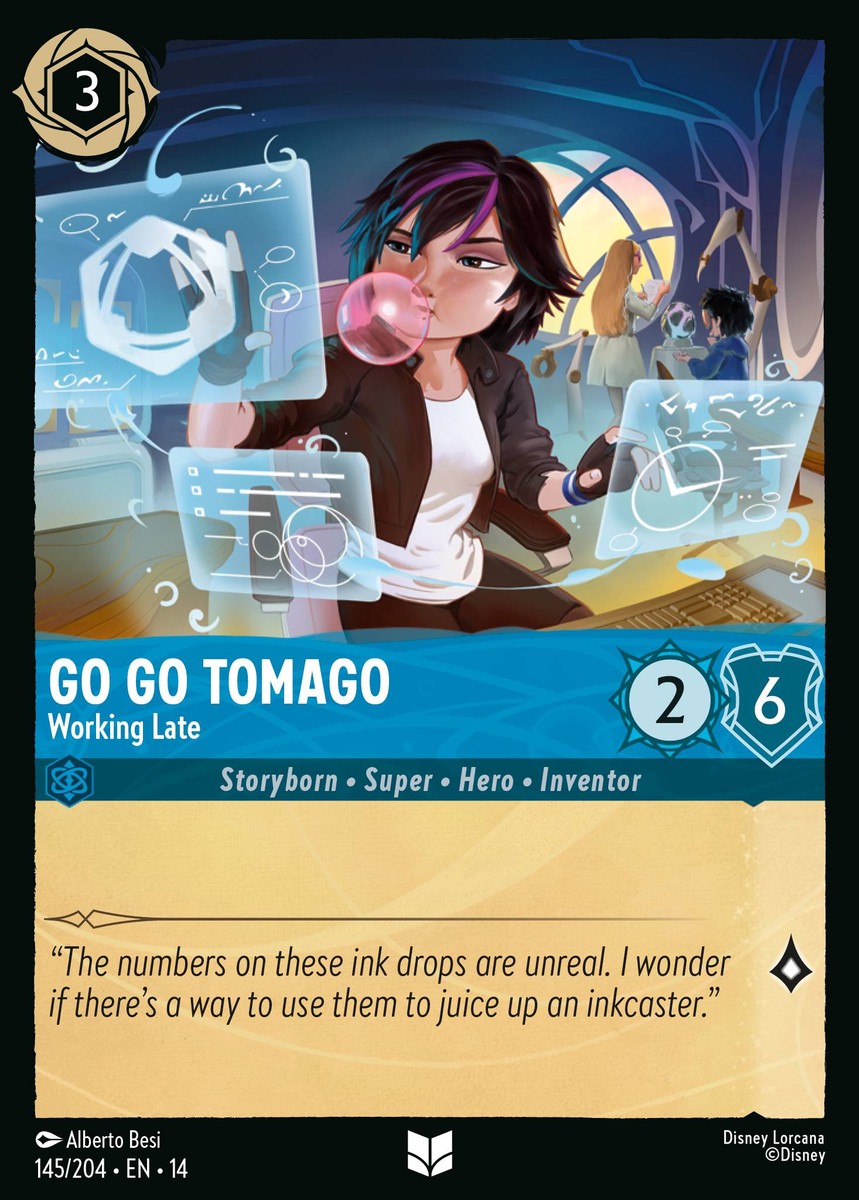 Go Go Tomago - Working Late (145/204 - Hyperia City) Uncommon