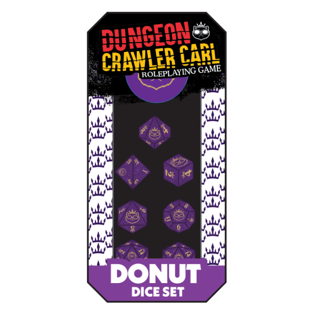 Dungeon Crawler Carl RPG: Princess Donut Dice Set
