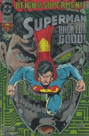 Superman (1987 Series) #82 (9.8) Chromium Edition