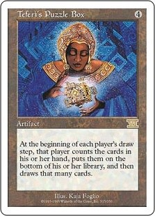 Teferi's Puzzle Box (6ED-R) Lightly Played