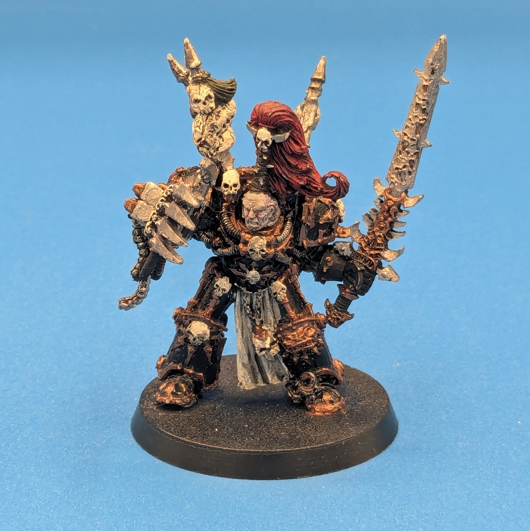 40K: Heretic Astartes: Chaos Space Marines - Abaddon the Despoiler (USED) (OOP Resin) Lot 1