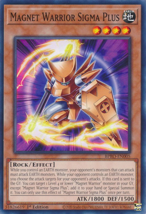 Magnet Warrior Sigma Plus (BPRO-EN005)