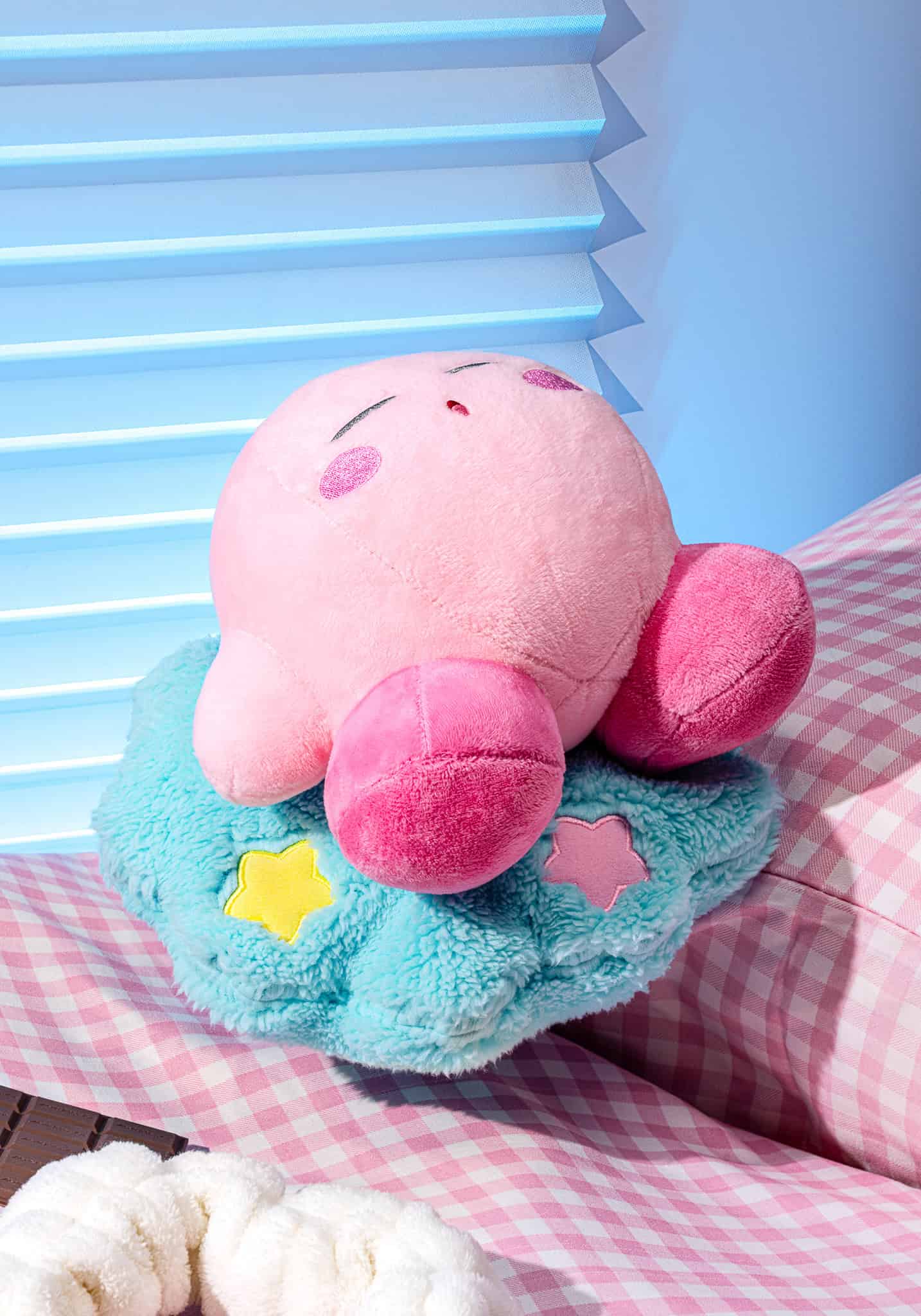 Kirby on the Cloud Plush 10.5" (Sleep Blue)