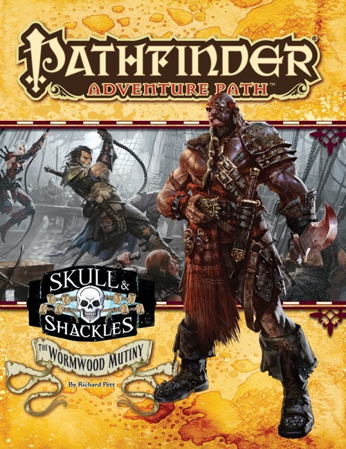 Pathfinder RPG Adventure Path: Skull & Shackles Part 1 - The Wormwood Mutiny (USED)