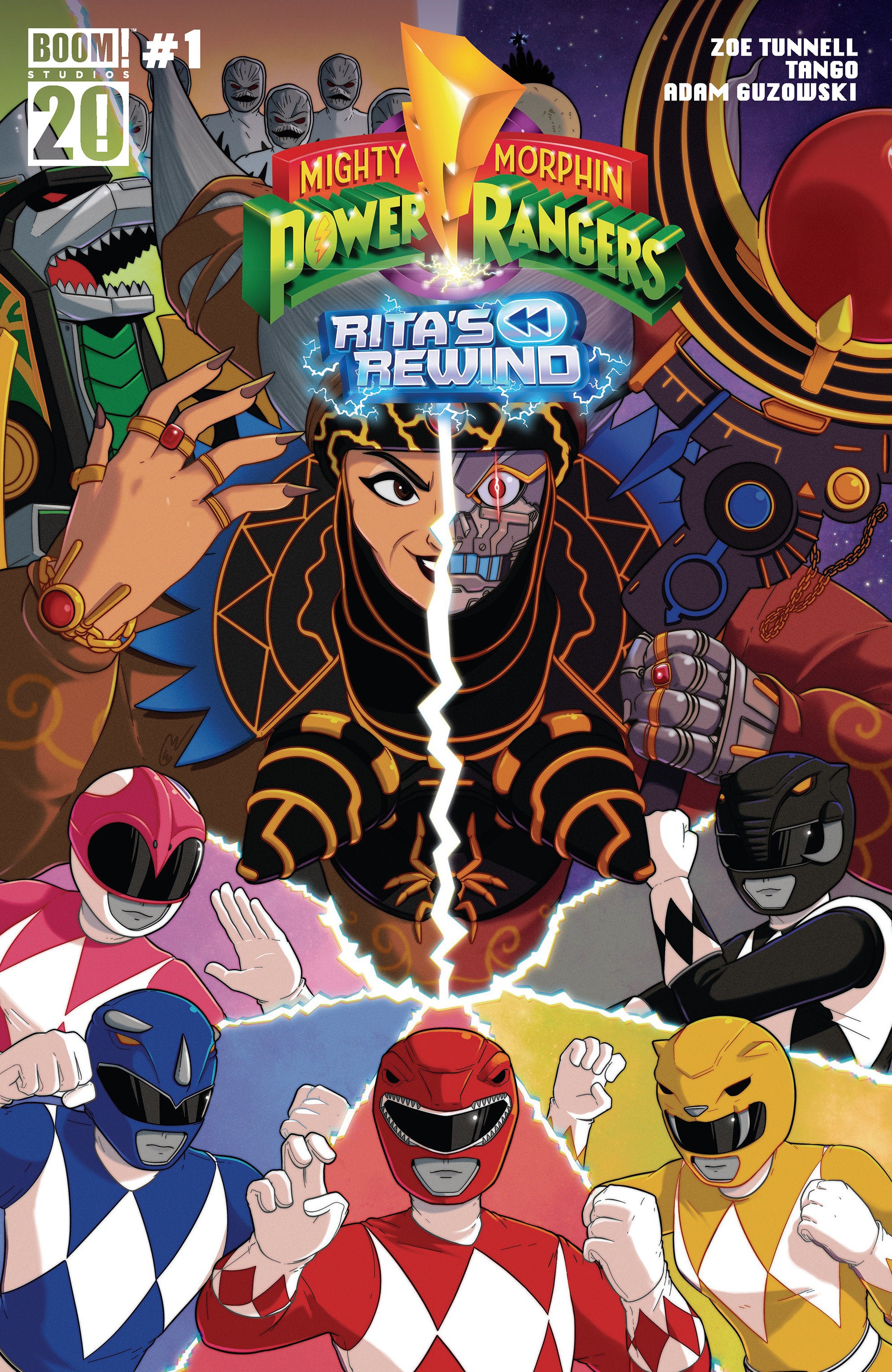 Mighty Morphin Power Rangers: Rita's Rewind #1 B Variant (Dressed, Gregson)