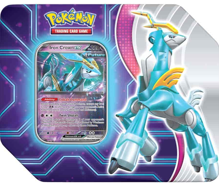 Pokemon TCG: Paradox Destinies Tin - Iron Crown ex