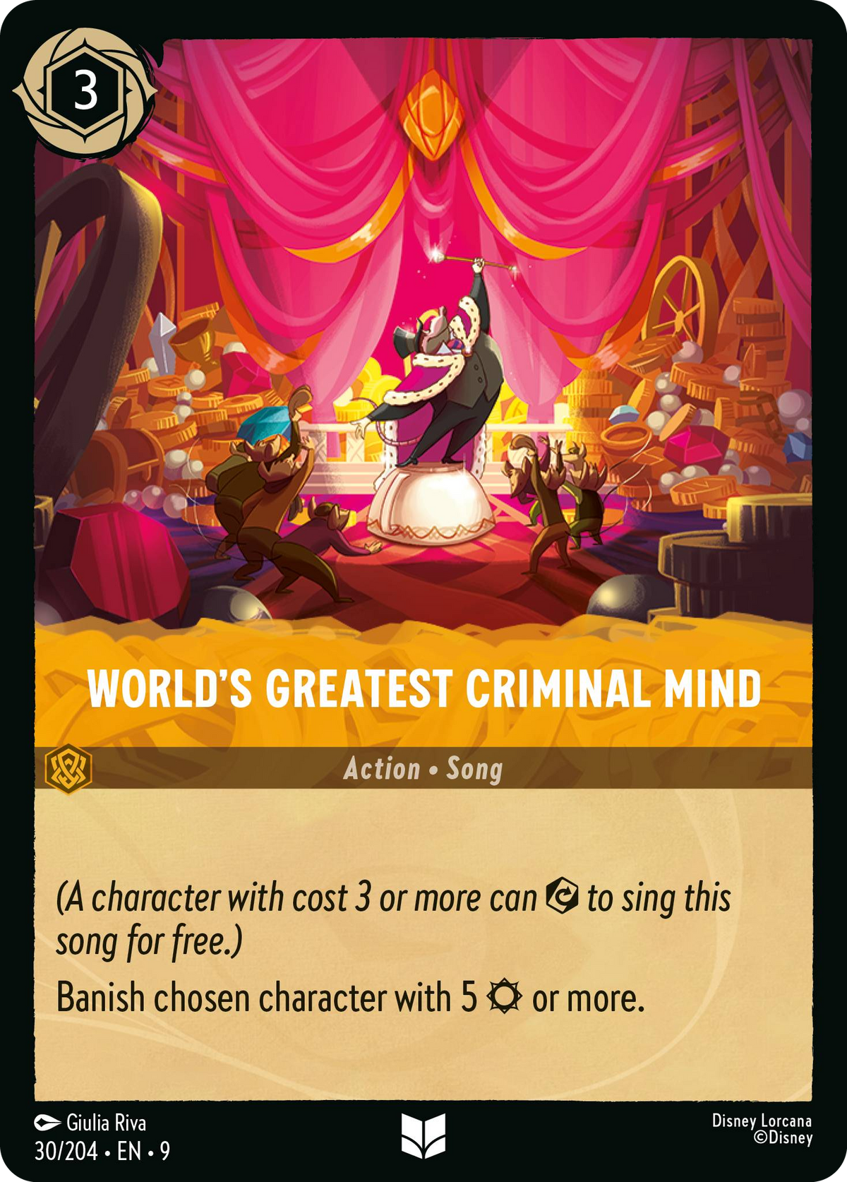 World's Greatest Criminal Mind (030/204 - Fabled) Uncommon