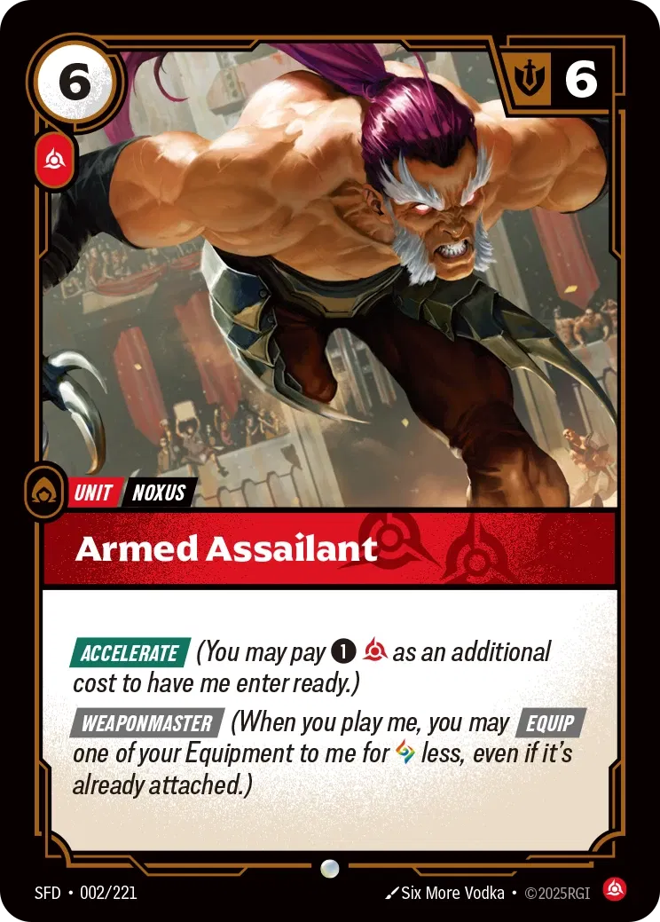 Armed Assailant - 002/221 (SFD) Common