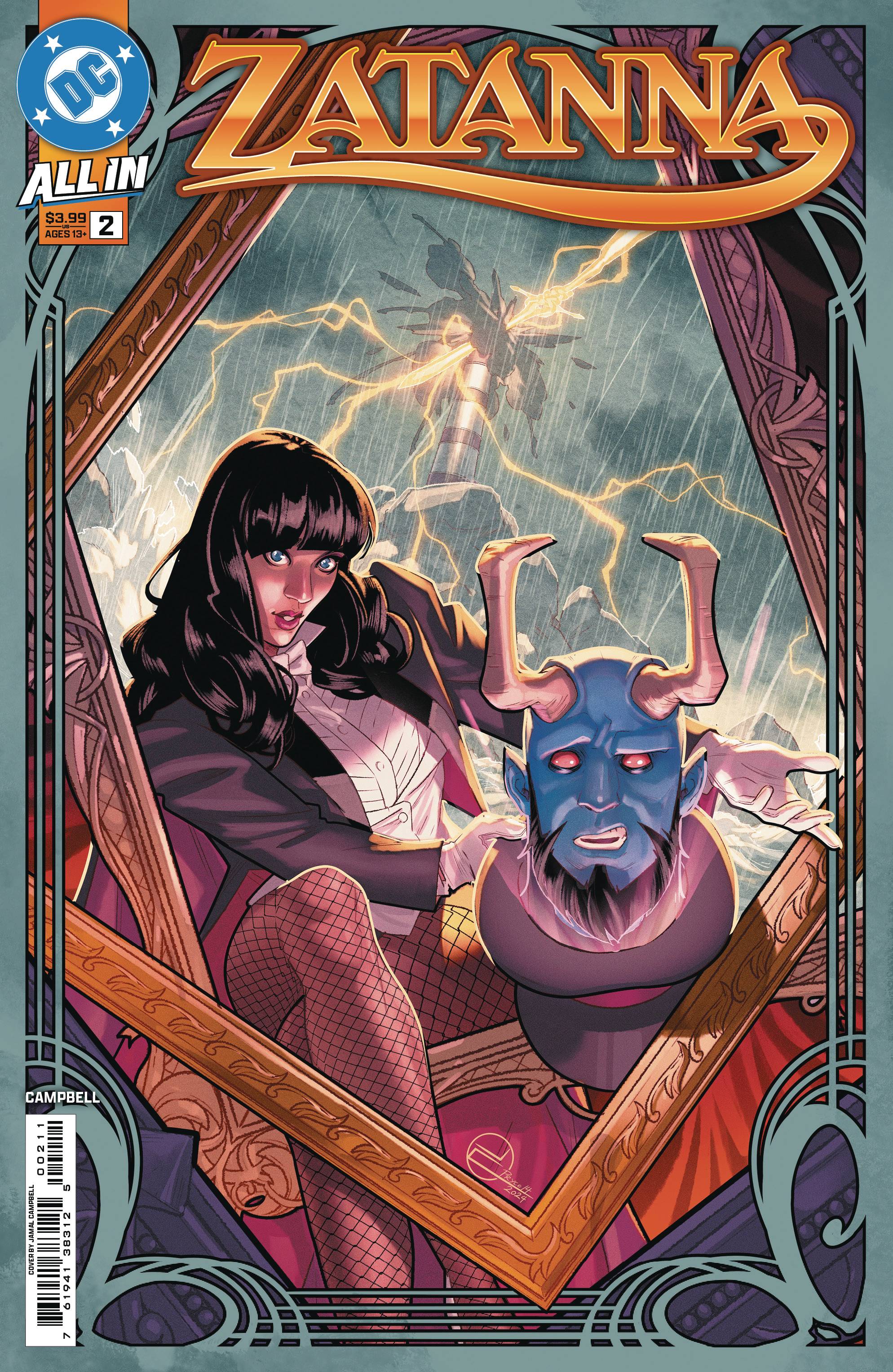 ZATANNA #2 (OF 6) CVR A JAMAL CAMPBELL