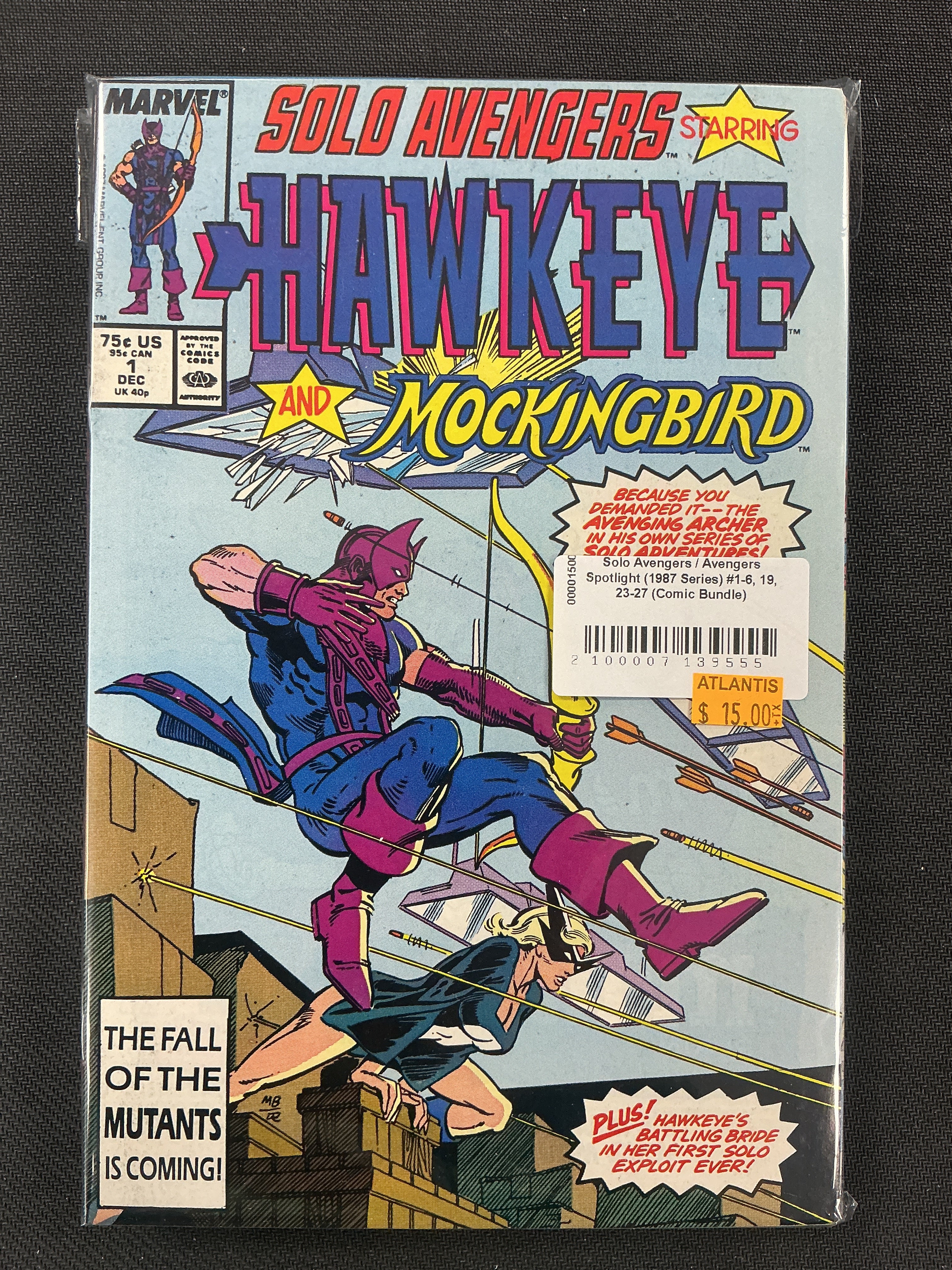Solo Avengers / Avengers Spotlight (1987 Series) #1-6, 19, 23-27 (Comic Bundle)