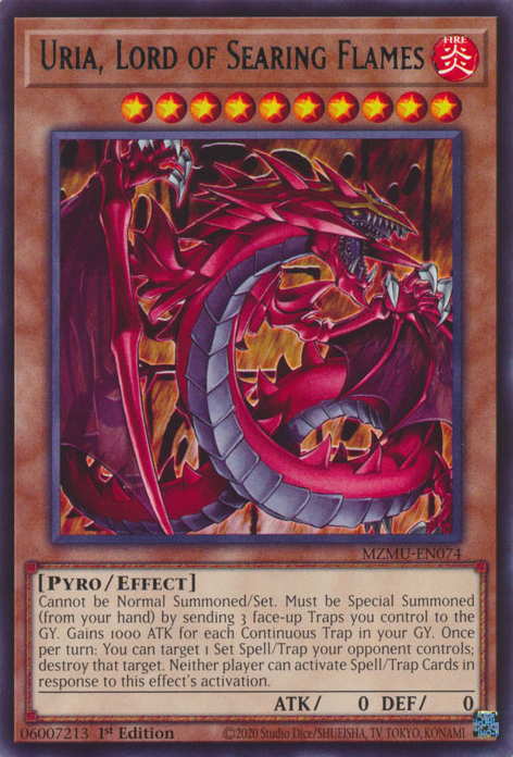 Uria, Lord of Searing Flames (MZMU-EN000)
