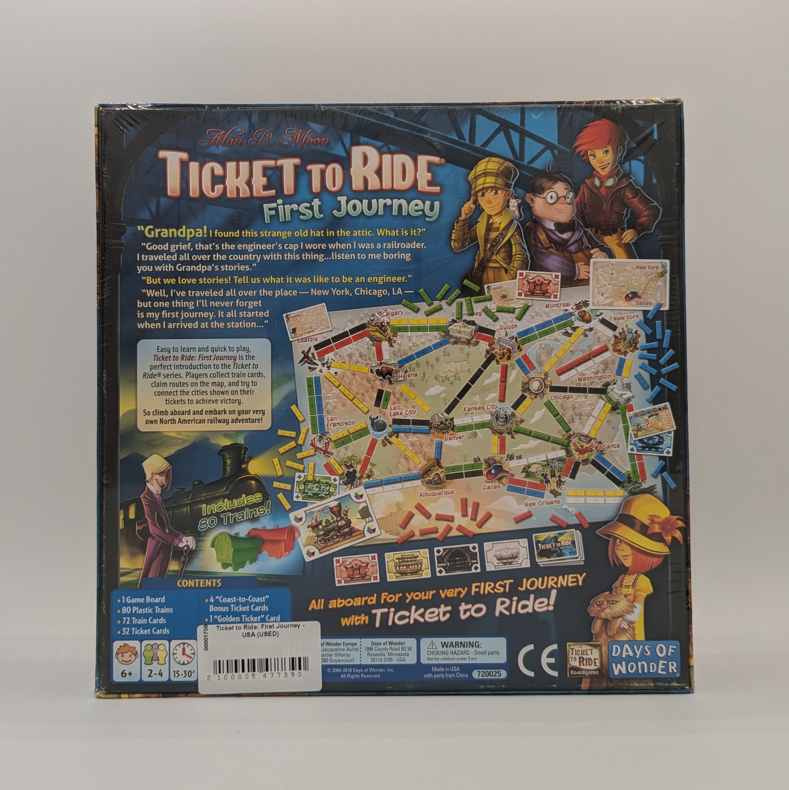 Ticket to Ride: First Journey - USA (USED)