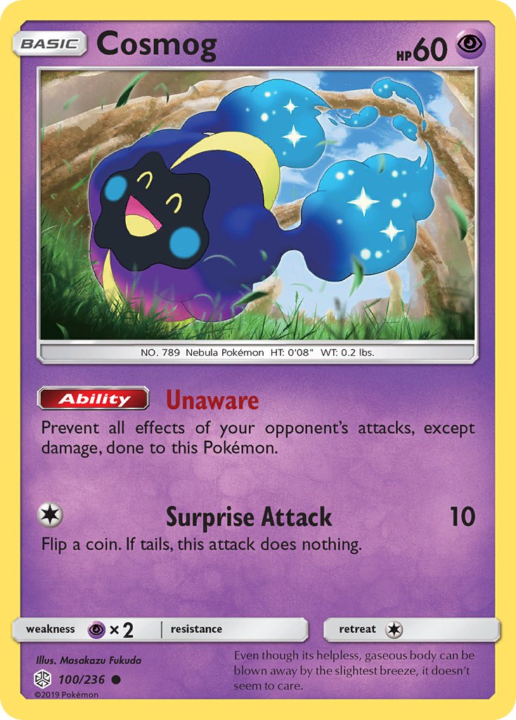 Cosmog - 100/236 (CEC) Common - Near Mint