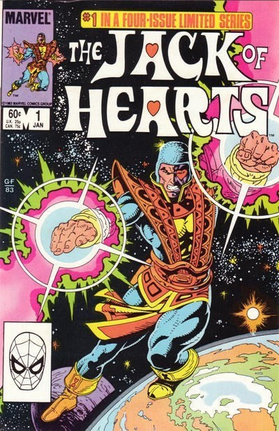 Jack of Hearts (1984 Series) #1-4 (5.0) (Complete Series) (Comic Bundle)