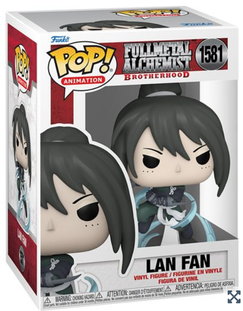 POP Figure: Full Metal Alchemist Brotherhood #1581 - Lan Fan