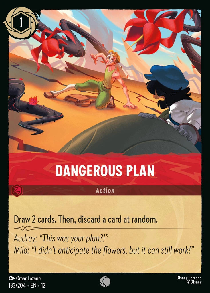 Dangerous Plan (133/204 - Wilds Unknown) Common