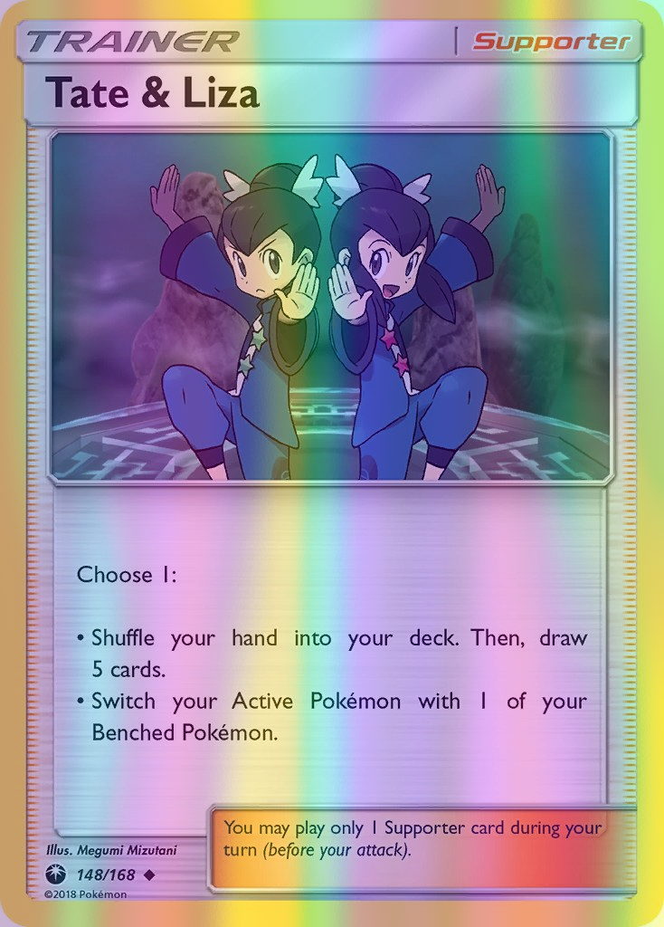 Tate & Liza - 148/168 (CES) Uncommon - Near Mint Reverse Holofoil