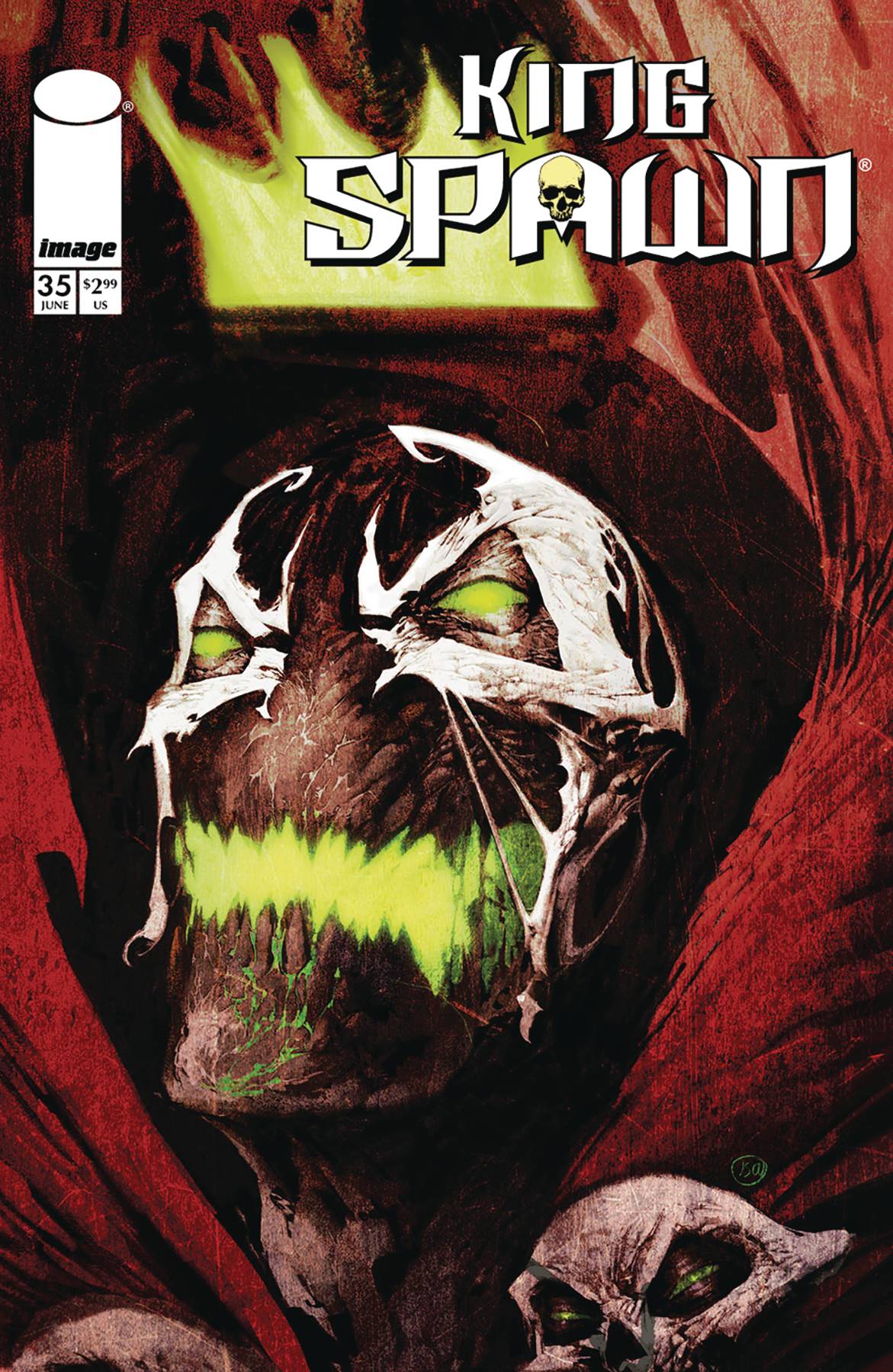 KING SPAWN #35 CVR B JASON SHAWN ALEXANDER VAR