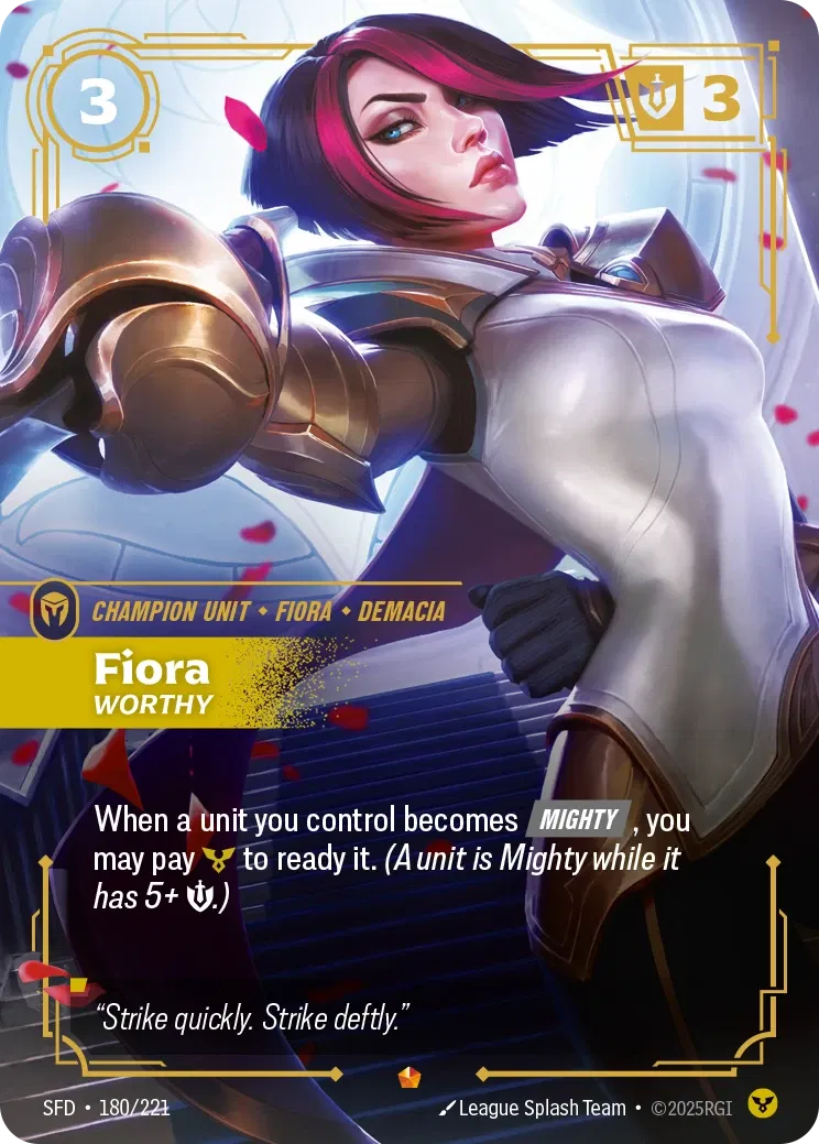 Fiora - Worthy - 180/221 (SFD) Epic