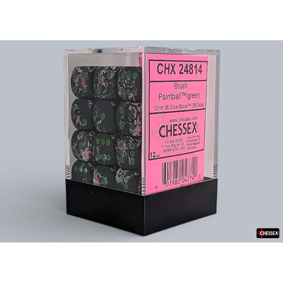 CHX24814: Brush - 12mm D6 Paintball (36)