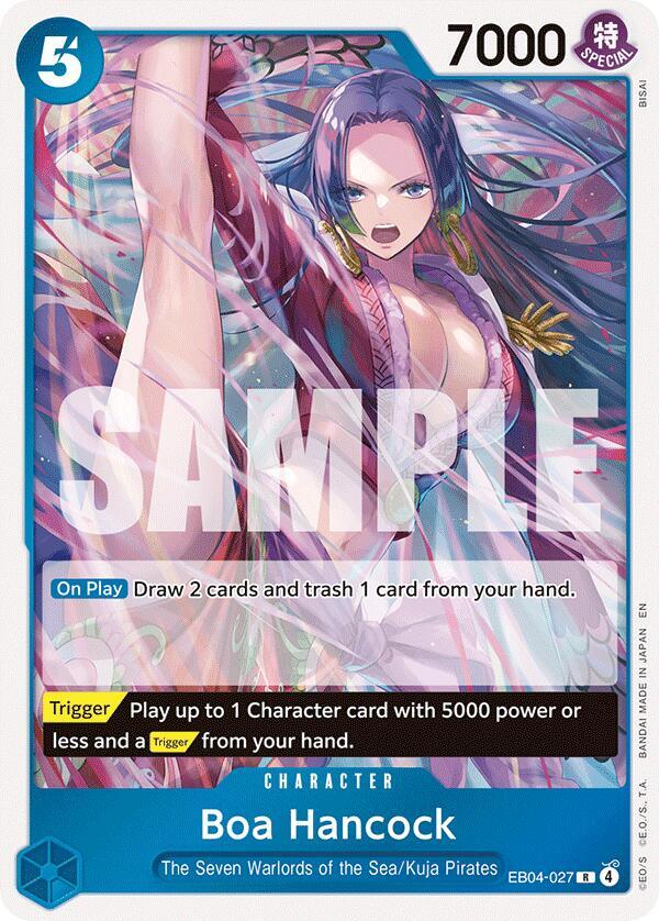 Boa Hancock - EB04-027 (OP14) R - Near Mint