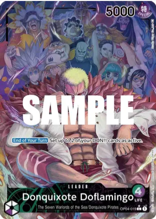 Donquixote Doflamingo (019) (Alternate Art) - OP04