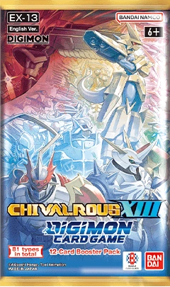 Digimon TCG: Booster EX-13 - Chivalrous XIII Booster Pack