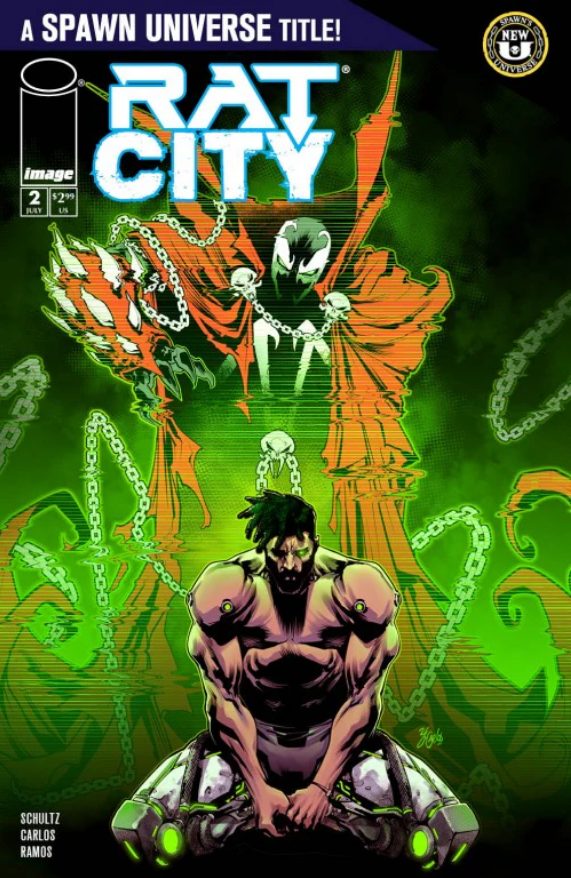 SPAWN RAT CITY #2 Second Printing