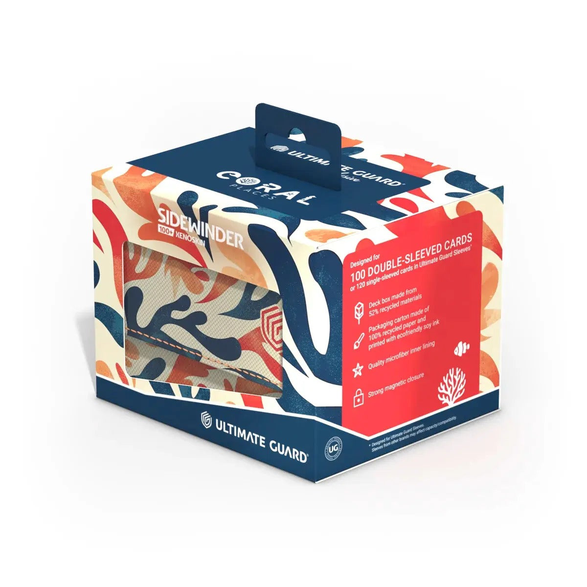 Ultimate Guard: Deck Case - Sidewinder 100+ XenoSkin - 2025 Exclusive Coral Places: