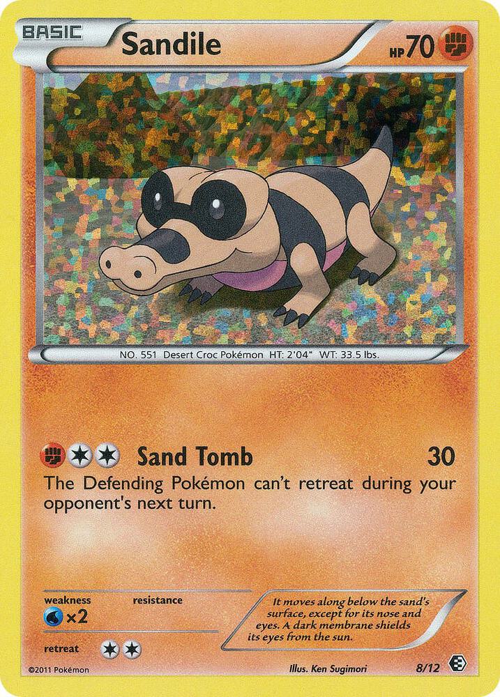 Sandile - 8/12 (MCD11) Common - Near Mint