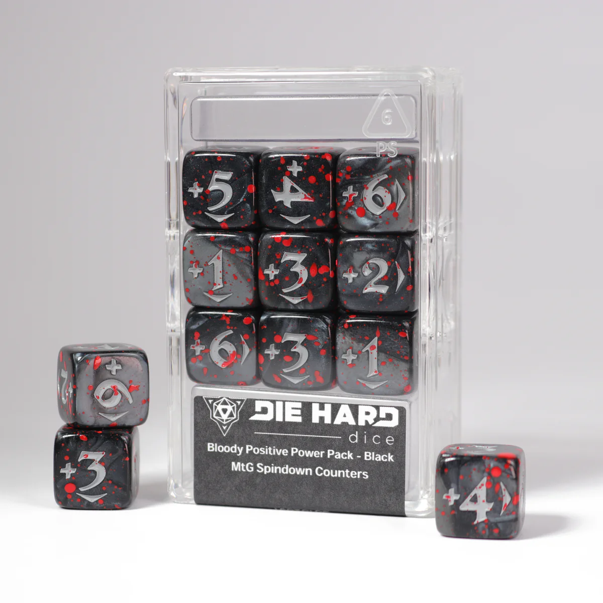 DHD: Spindown Counters - Bloody Positive Power Pack - Black