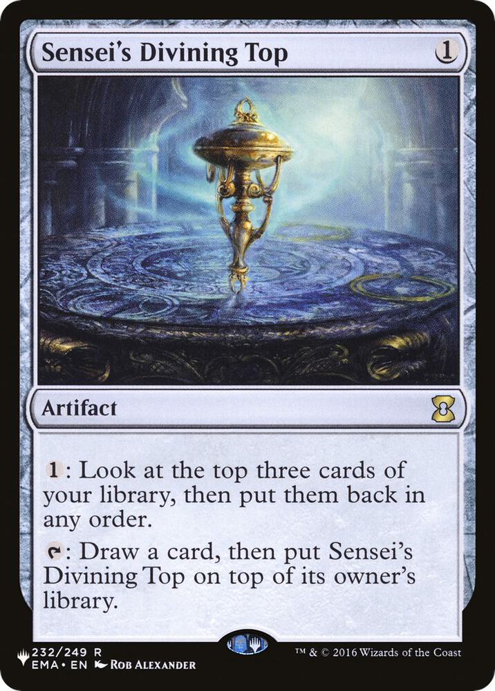 Sensei's Divining Top (EMA-R-LIST) Light Play
