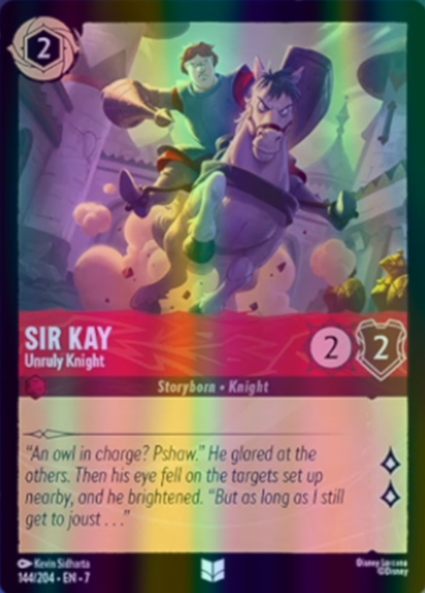 Sir Kay - Unruly Knight (Archazia's Island - 144/204) Uncommon